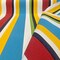 1 Yard Panorama Carnival Red Blue Stripe Sunbrella Upholstery Fabric Multipurpose 54 Inch Width